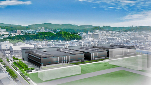 図1：大阪第7データセンターの外観イメージ（出典：NTTコミュニケーションズ）
