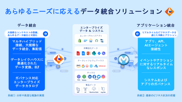 図6：あらゆるニーズに応えるデータ統合ソリューション