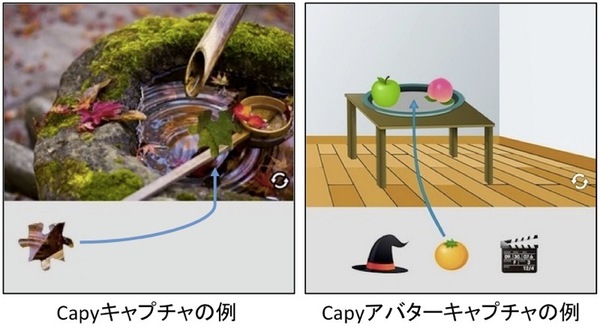図1：capyが開発する画像を使った認証方式の例