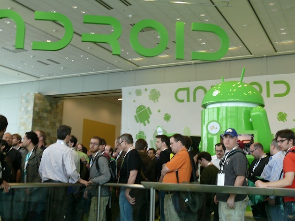 Google I/O会場 Androidコーナー