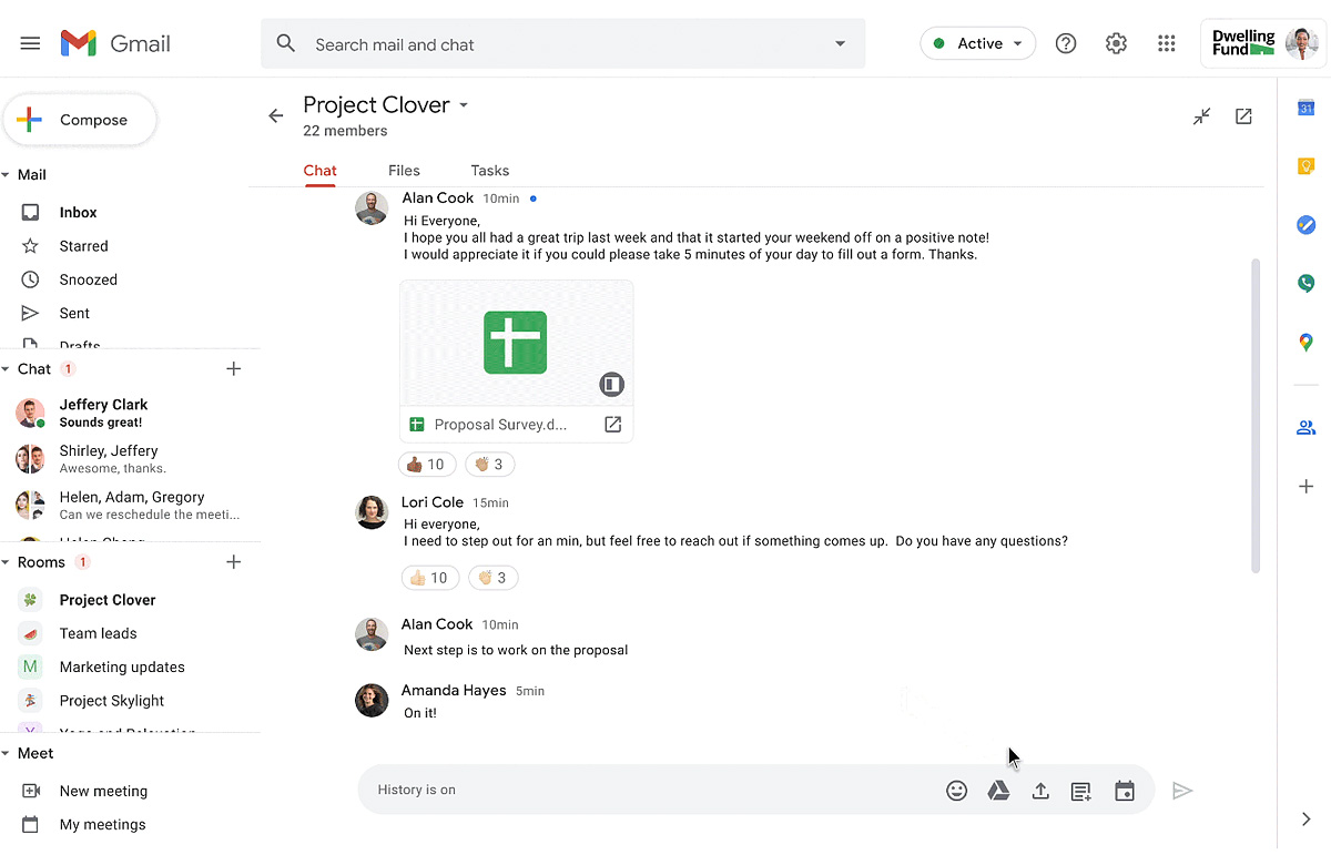 G Suiteをgoogle Workspaceにリブランド チャット相手と協力してドキュメントを編集可能に It Leaders