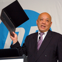 写真1:日本HP 専務執行役員パーソナルシステムズ事業統括の九嶋俊一氏