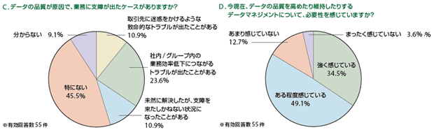 Q. データ品質に起因するトラブルの経験は？