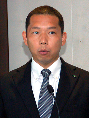 写真1：THKで取締役専務執行役員産業機器統括本部統括本部長を務める寺町崇史氏
