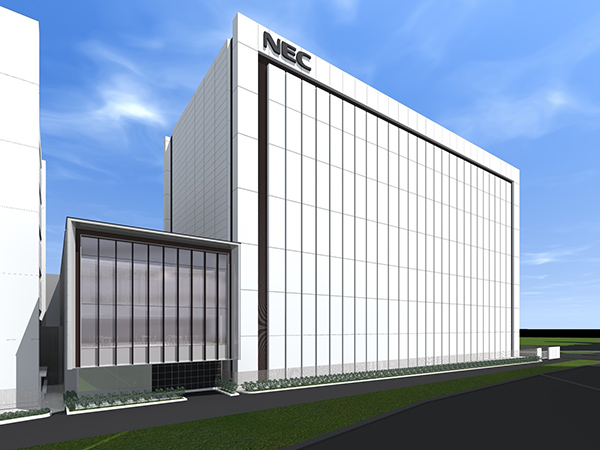 写真1：NEC神戸データセンター2期棟の外観（出典：NEC）