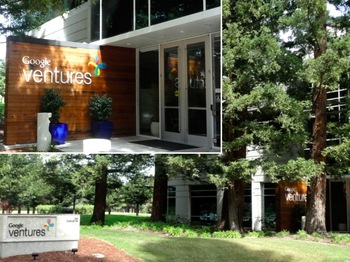 写真1：Googleの本社ビル群の一角にあるGoogle Venturesのオフィスビル
