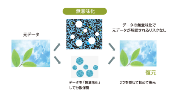 図1：「ZENMU」による無意味化の概要（出典：ZenmuTech）