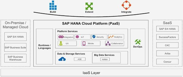 図3：HANA Cloud Platform