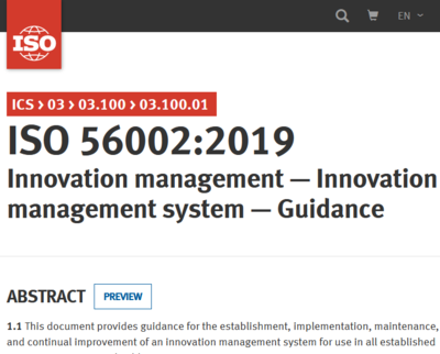 大企業こそイノベーションを！─国際標準「ISO56000」と経産省の
