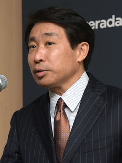 写真1：日本テラデータ代表取締役社長の高橋倫二氏