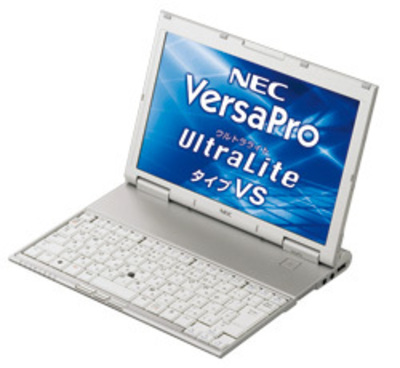 NEC、重さ725gのビジネス向け薄型ノート機「VersaPro UltraLite タイプ
