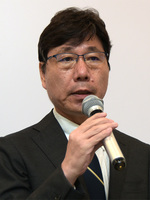 写真1:テルモでCIO(最高情報責任者)を務める竹内克也氏