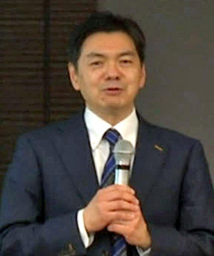 写真1：オートバックスセブン IT戦略担当 兼 ネット事業担当 執行役員の則末修男氏