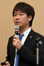 写真1:ふくおかフィナンシャルグループのデジタル戦略部iBank事業グループ長でiBankマーケティング代表取締役の永吉健一氏