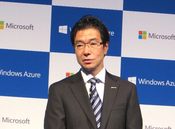 写真2　日本マイクロソフトの樋口泰行 代表執行役 社長は「国内企業のニーズに応えられる」と強調する