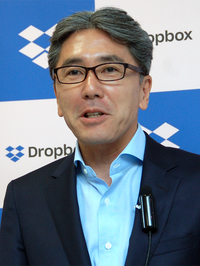 写真1：Dropbox Japan代表取締役社長の五十嵐光喜氏