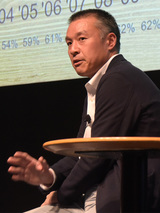 写真1:アシックスジャパンでEC推進部ジェネラルマネジャーを務める国村太亮氏