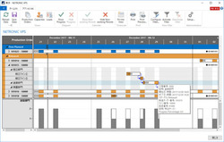 図1●Visual Scheduling Suite for Microsoft Dynamics NAVの画面（出所：パシフィックビジネスコンサルティング）