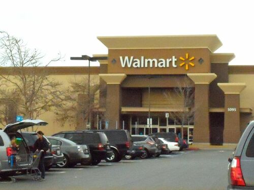 図1：米Wal-Mart Storesの店舗の例